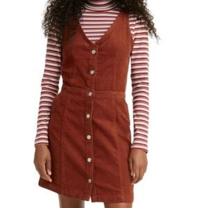 Levi's Rust Corduroy Fabric